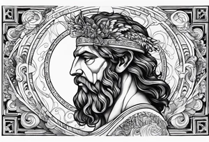 greek god tattoo idea