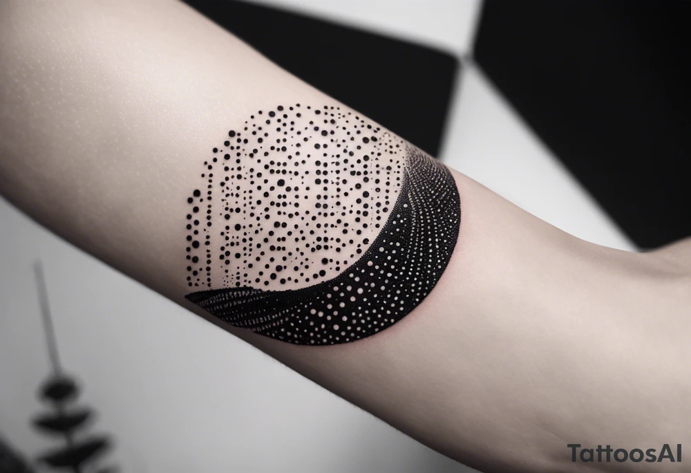 Dna strand tattoo idea