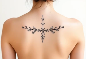 tattos down my spine tattoo idea
