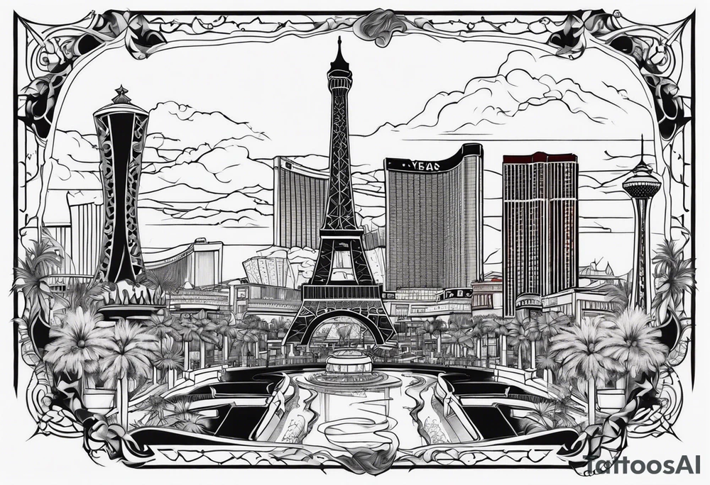 Las vegas tattoo idea