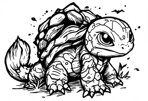 Squirtle tattoo idea