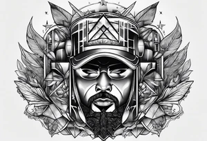 Ice Cube tattoo idea