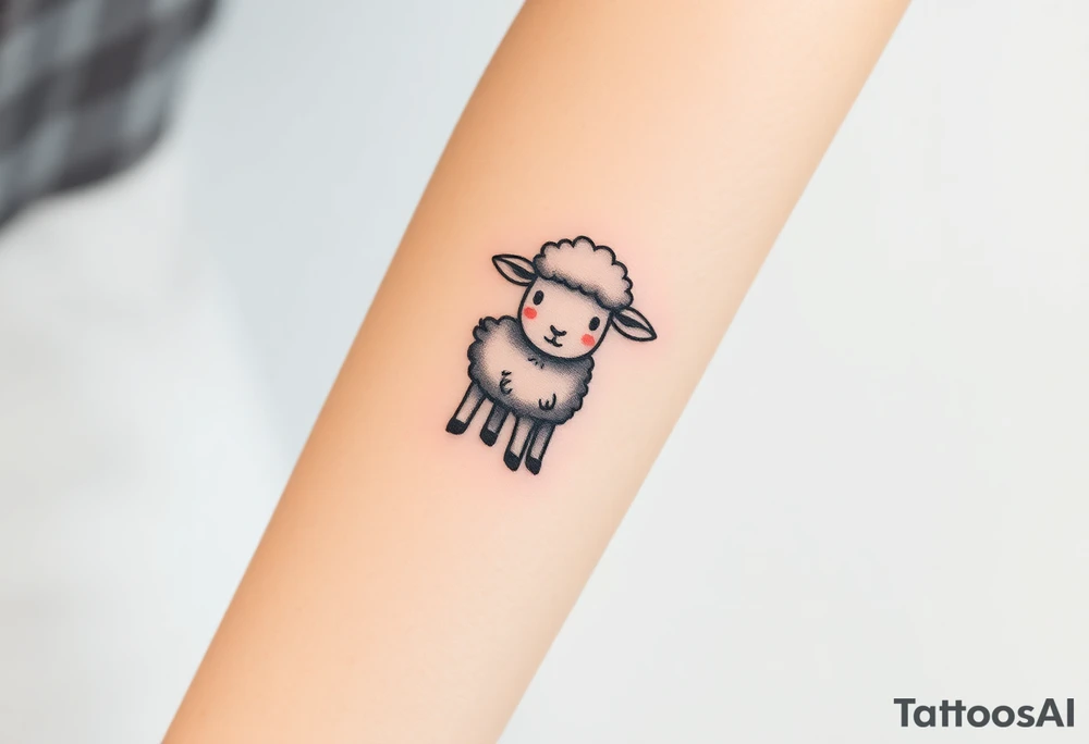 Black sheep tattoo idea