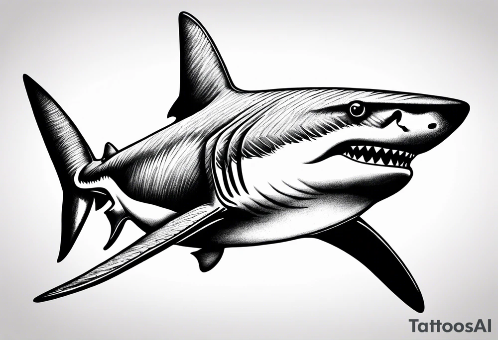 Shark tattoo idea