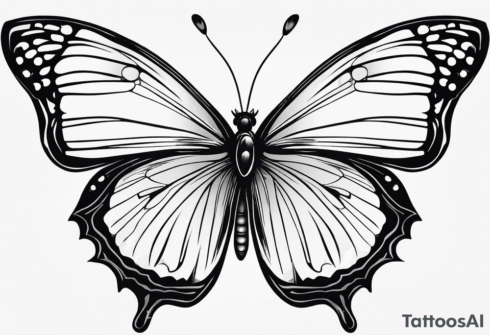 butterfly tattoo idea