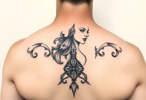 Skyla in old English tattoo idea