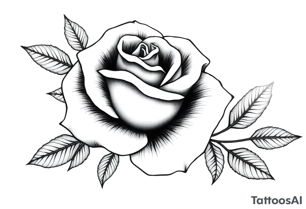 Rose Imperfection is beauty tattoo idea