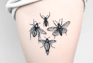 Insects tattoo idea