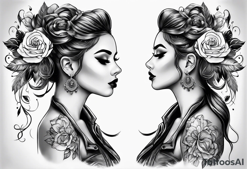 music related tattoo idea