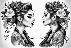music related tattoo idea