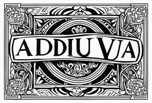 domine adiuva incredulitatem meam tattoo idea