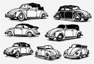 VW bug convertible tattoo idea