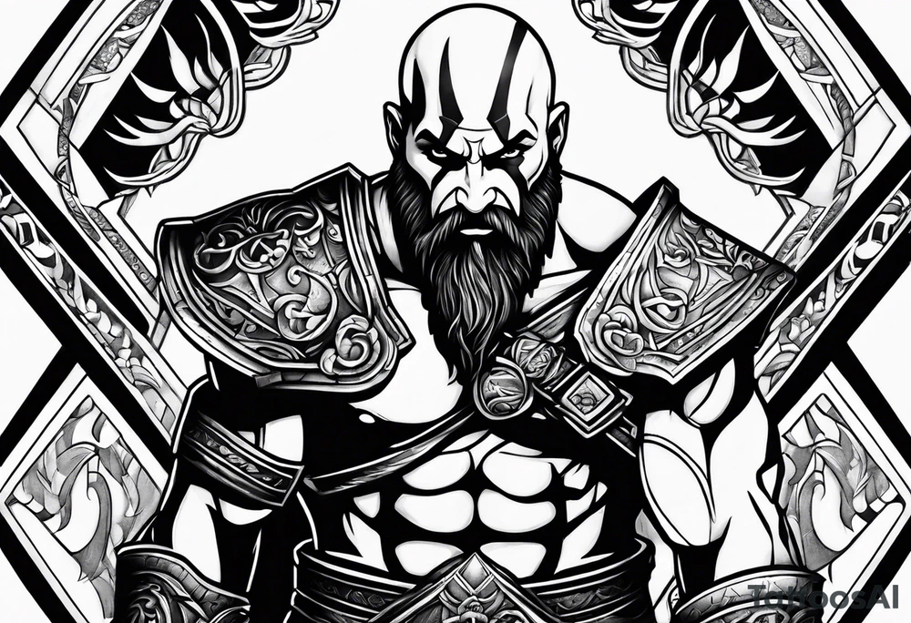 Kratos tattoo idea