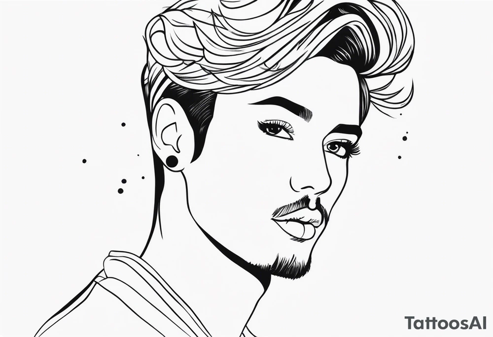 ✔️ mark with dots tattoo idea