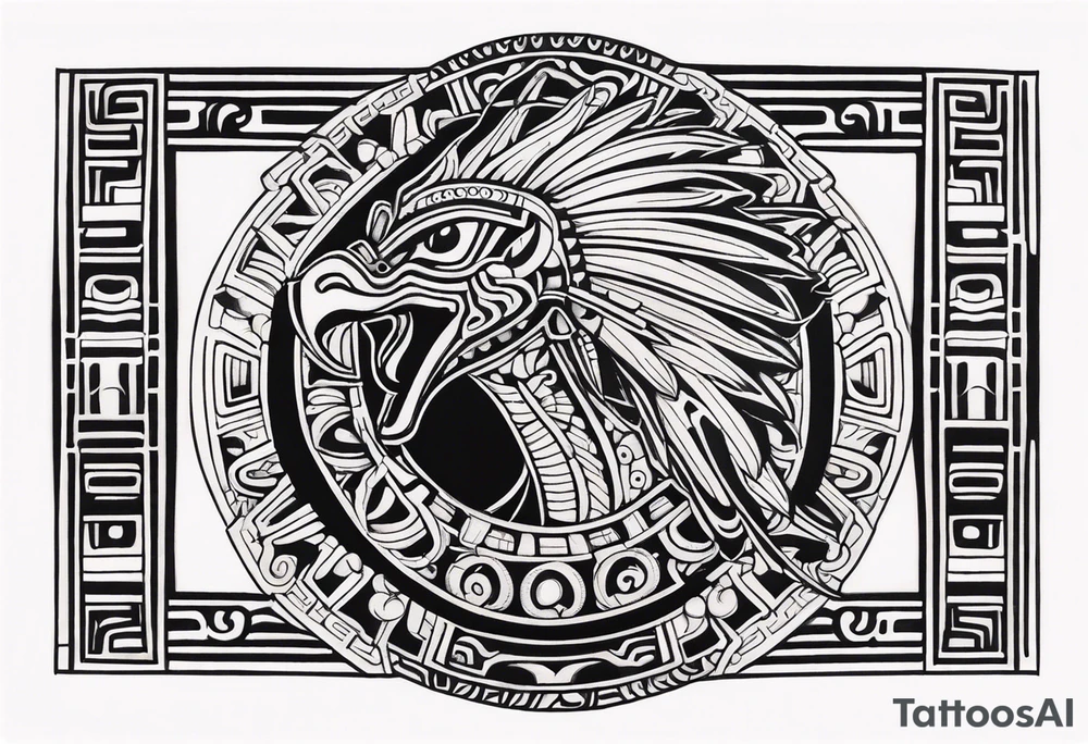 quetzalcoatl aztec tattoo idea