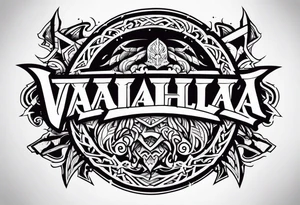 valhalla berserker tattoo idea