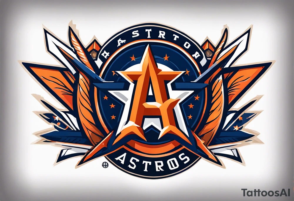 Houston Astros Logo tattoo idea
