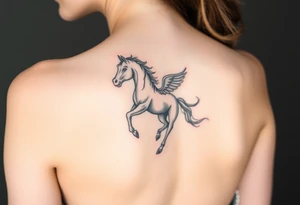 Lost Horse kite rip mum tattoo idea