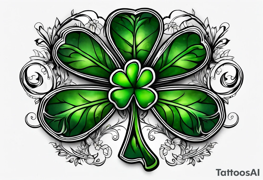 Shamrock tattoo idea
