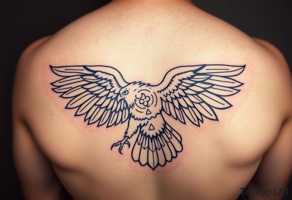 anishinaabe eagle tattoo idea