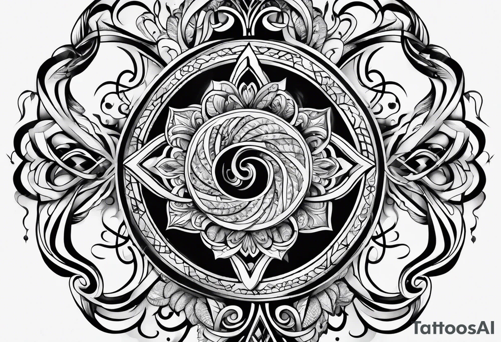 infinity symbol tattoo idea
