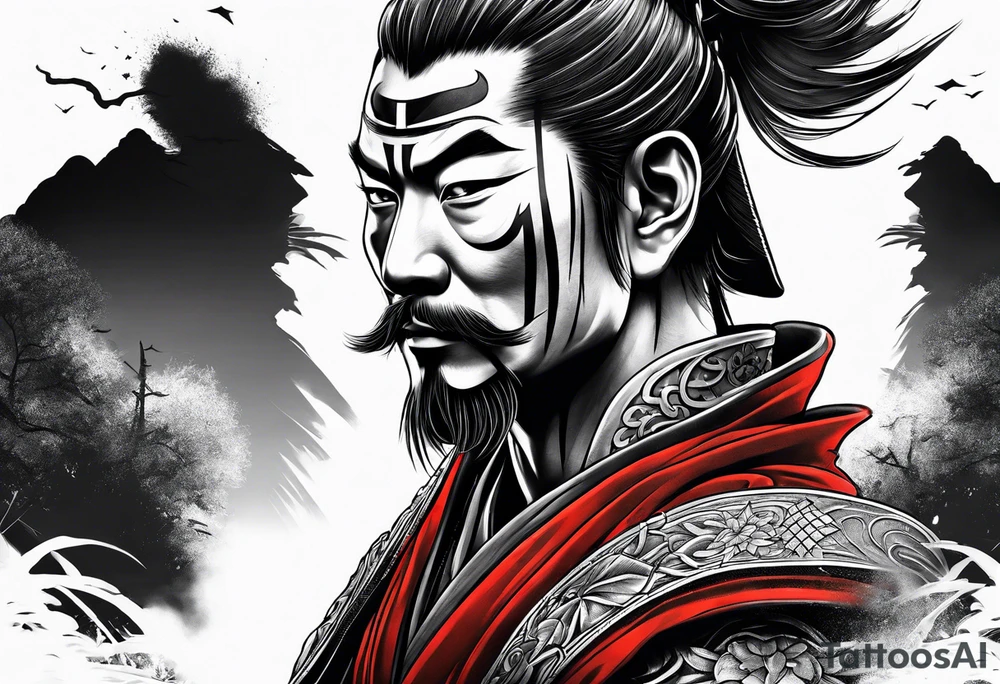 samurai tattoo idea
