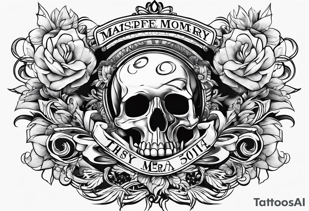 in loving memory tattoo idea