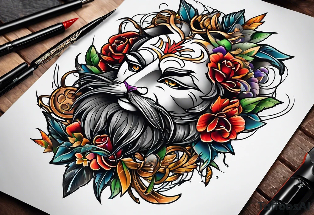 historian tattoo idea