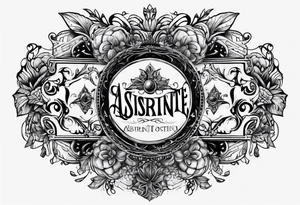 Absinthe tattoo idea