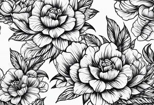 Plant plead outlines tattoo idea