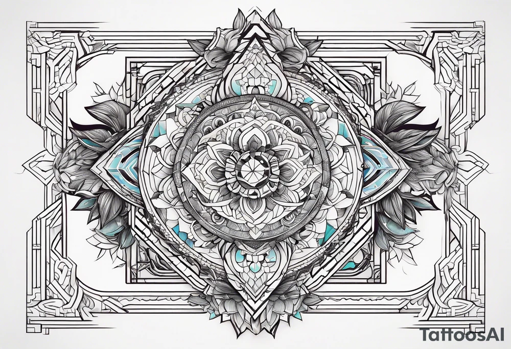 全手臂，鲲鹏 tattoo idea