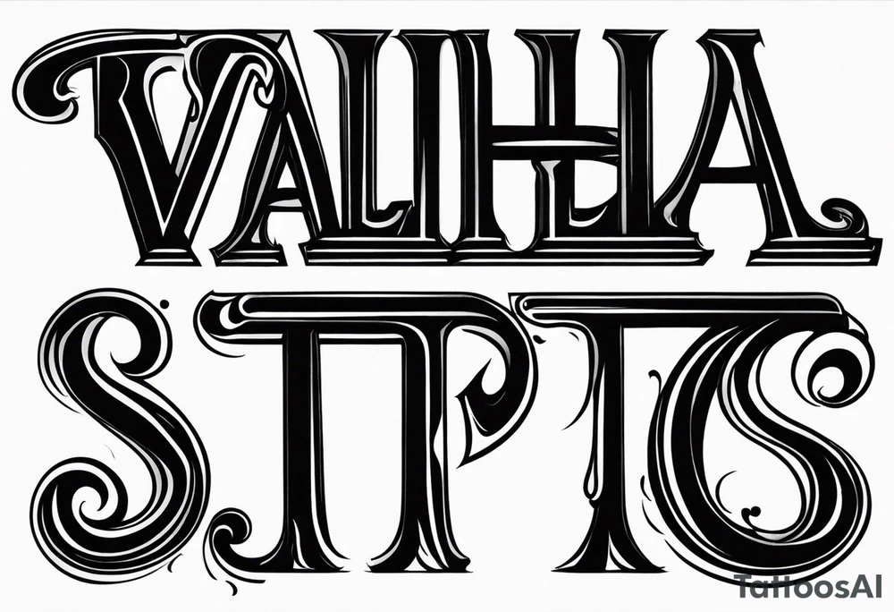 Valhalla  steps fire tattoo idea