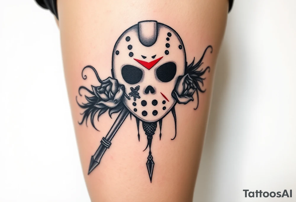 Friday the 13th horror tattoo tattoo idea