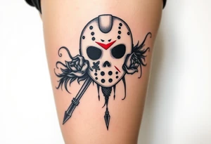 Friday the 13th horror tattoo tattoo idea