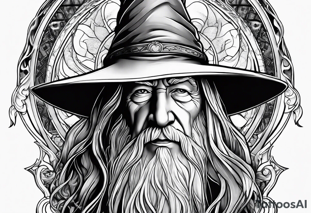 Gandalf tattoo idea