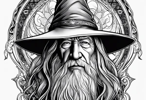 Gandalf tattoo idea