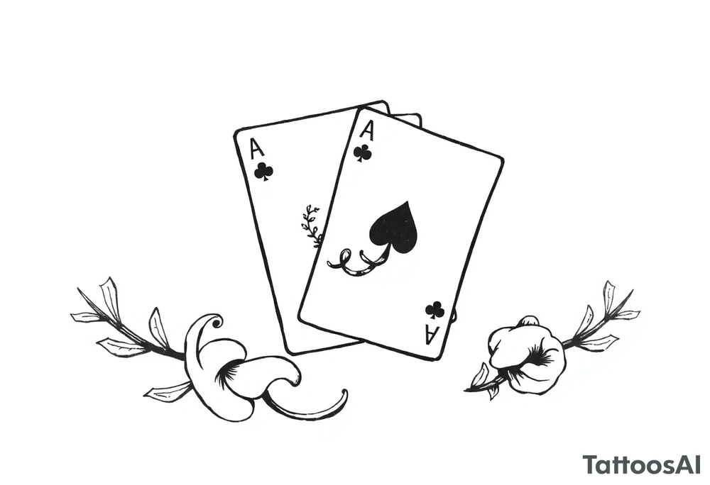 Poland symbol and poker cards Add casino money to it. tattoo idea