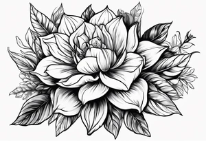 Plant plead outlines tattoo idea