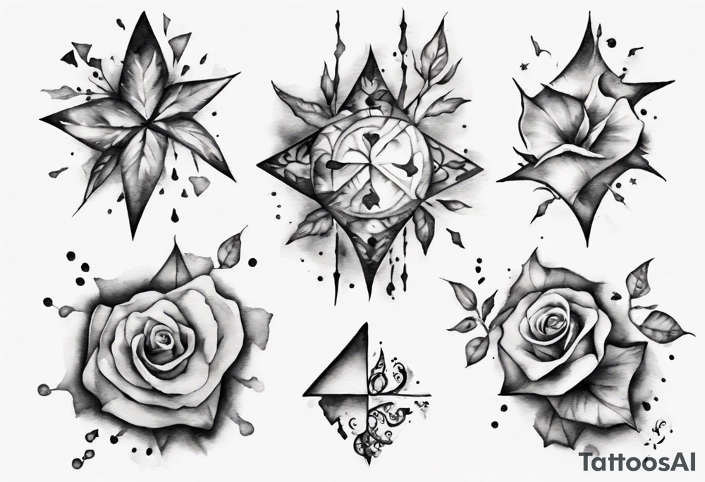 piece of puzzle tattoo idea