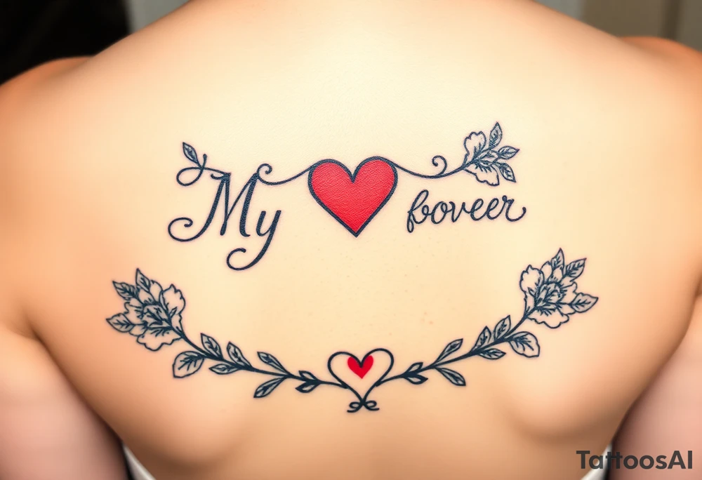 My forever love tattoo idea