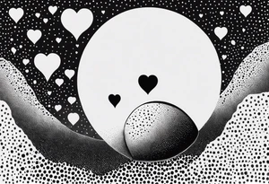 Planet of Hearts tattoo idea
