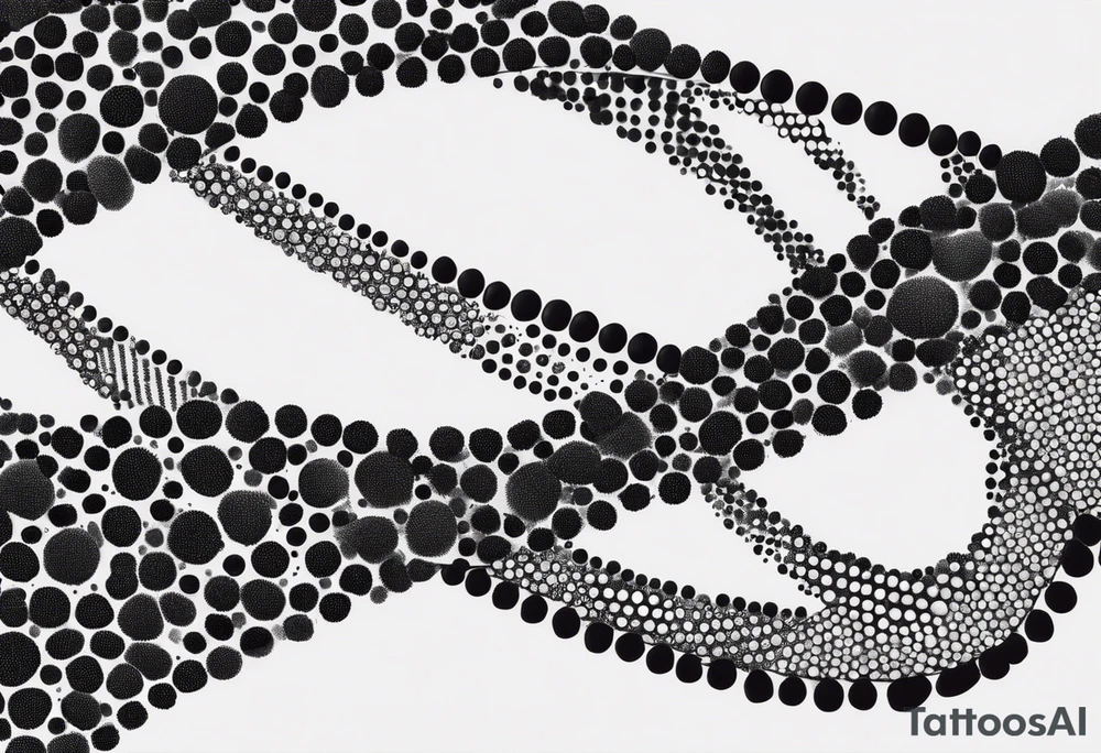 Dna strand tattoo idea