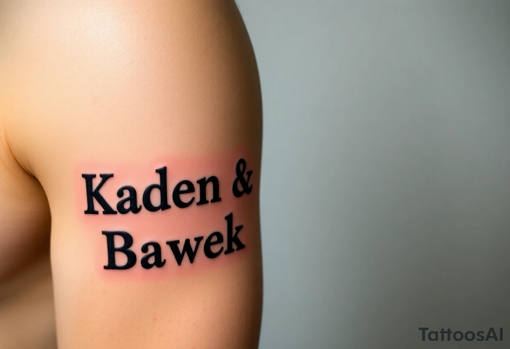 Crossroad puzzle Kaden Easton Brooks Beau tattoo idea