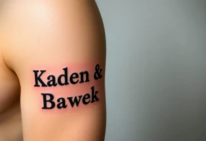 Crossroad puzzle Kaden Easton Brooks Beau tattoo idea