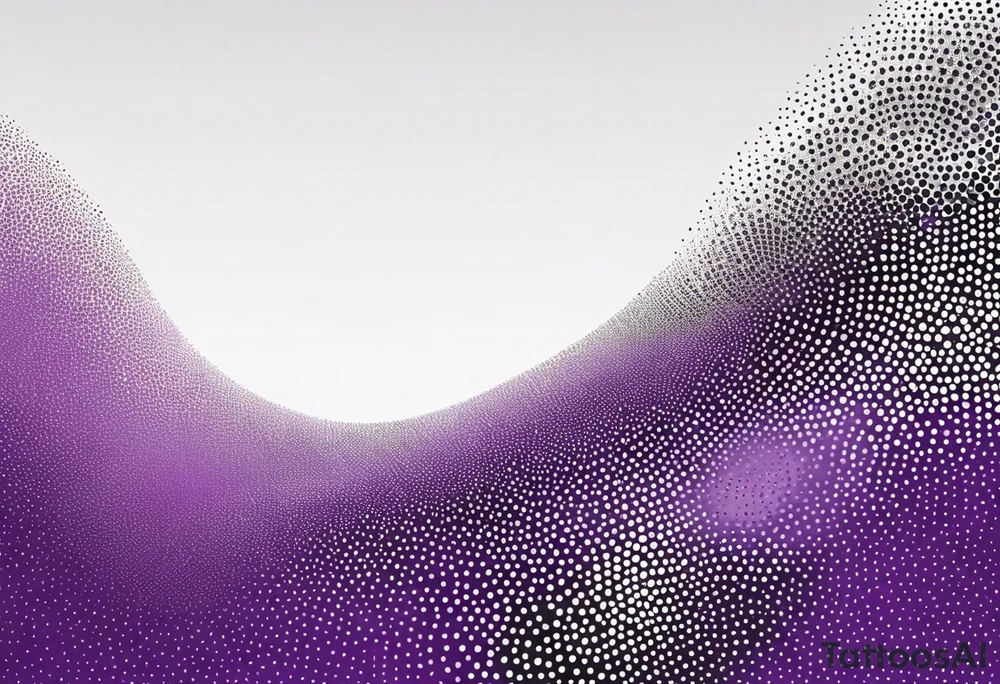 coding purple and black tattoo idea
