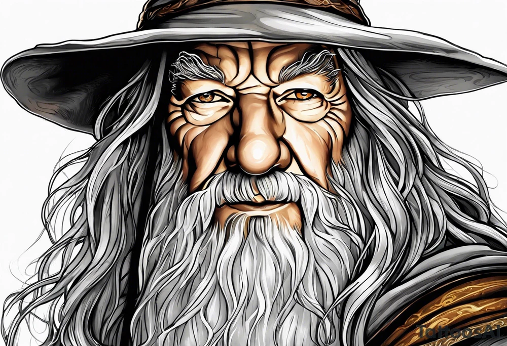 Gandalf you shall not pass tattoo idea