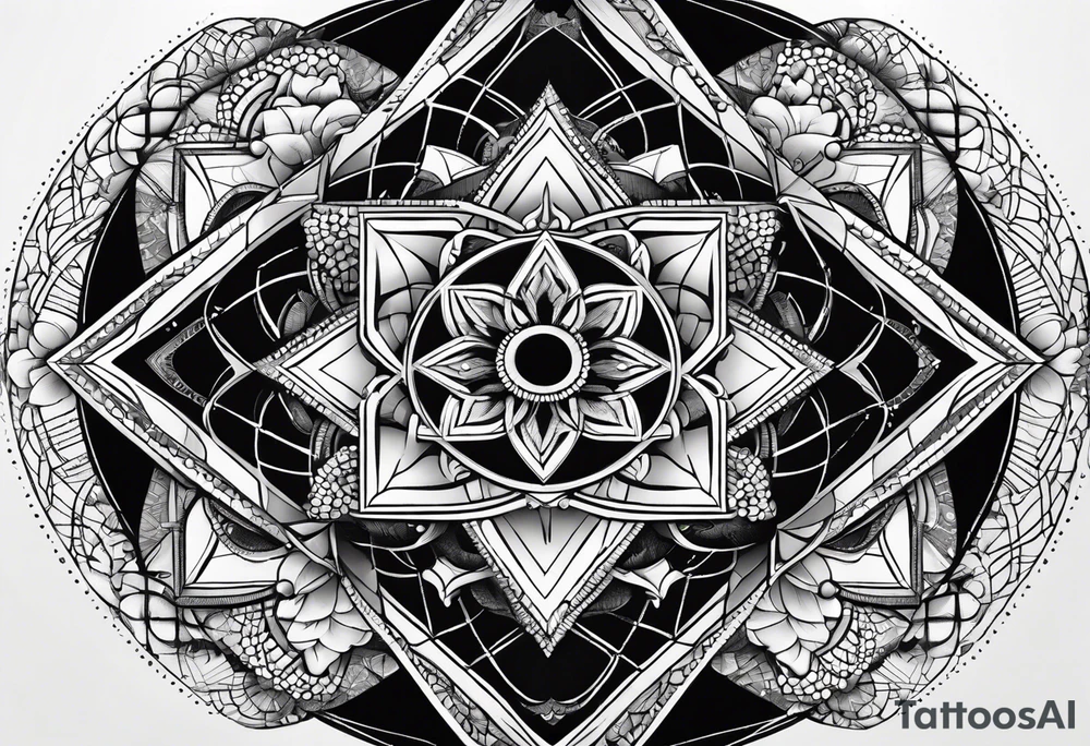 Sacred geometry, tattoo idea