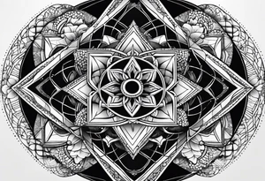Sacred geometry, tattoo idea