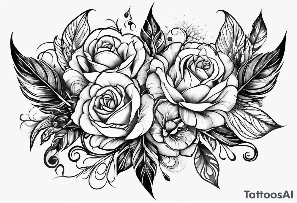 косатка выпригивает с воды tattoo idea