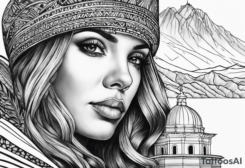 Montserrat tattoo idea